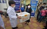 Cập nhật những khung hình về buổi tiêm vaccine Covid-19 đầu tiên tại Hà Nội, Hải Dương sáng 8-3