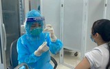 Cập nhật những khung hình về buổi tiêm vaccine Covid-19 đầu tiên tại Hà Nội, Hải Dương sáng 8-3