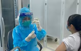 Cập nhật những khung hình về buổi tiêm vaccine Covid-19 đầu tiên tại Hà Nội, Hải Dương sáng 8-3