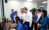Tổng Bí thư Tô Lâm tiếp xúc cử tri Hà Nội, kiểm tra điểm phục vụ hành chính công phường Đống Đa