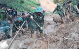 Bộ Chỉ huy Quân sự Điện Biên xuyên đêm tìm kiếm cứu nạn, hỗ trợ nhân dân vùng mưa lũ
