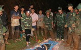 Bộ Chỉ huy Quân sự Điện Biên xuyên đêm tìm kiếm cứu nạn, hỗ trợ nhân dân vùng mưa lũ