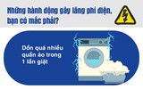 Những thói quen lãng phí điện của người dùng