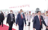 Hình ảnh lãnh đạo Đảng, Nhà nước tại phiên khai mạc Đại hội Đảng XIII
