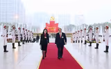 Hình ảnh lãnh đạo Đảng, Nhà nước tại phiên khai mạc Đại hội Đảng XIII