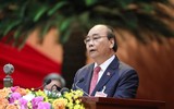 Hình ảnh lãnh đạo Đảng, Nhà nước tại phiên khai mạc Đại hội Đảng XIII
