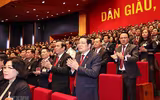 Hình ảnh lãnh đạo Đảng, Nhà nước tại phiên khai mạc Đại hội Đảng XIII
