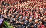 Hình ảnh lãnh đạo Đảng, Nhà nước tại phiên khai mạc Đại hội Đảng XIII