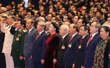 Hình ảnh lãnh đạo Đảng, Nhà nước tại phiên khai mạc Đại hội Đảng XIII