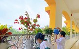[Ảnh] Cùng xem học sinh tạo lập hệ thống tưới cây tự động trong 9 ngày nghỉ Tết Tân Sửu