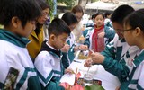 [Ảnh] Cùng xem học sinh tạo lập hệ thống tưới cây tự động trong 9 ngày nghỉ Tết Tân Sửu