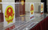 [Ảnh] ĐHQG Hà Nội lên phương án đảm bảo an toàn cho 900 sinh viên tham gia bầu cử
