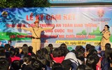 Công an Hà Nội phối hợp trường học triển khai mô hình cổng trường an toàn giao thông
