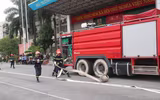 Toàn cảnh diễn tập phương án giải cứu nạn nhân vụ cháy nổ trong trường học