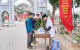 Công an quận Bắc Từ Liêm xử phạt 35 trường hợp không đeo khẩu trang nơi công cộng