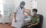 Bệnh viện đầu tiên của lực lượng Công an nhân dân tổ chức tiêm vaccine Covid-19 cho cán bộ chiến sỹ