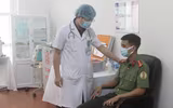 Bệnh viện đầu tiên của lực lượng Công an nhân dân tổ chức tiêm vaccine Covid-19 cho cán bộ chiến sỹ