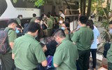 Hình ảnh đẹp tại lễ xuất quân chi viện Bắc Giang của y tế Công an nhân dân