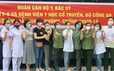 Hình ảnh đẹp tại lễ xuất quân chi viện Bắc Giang của y tế Công an nhân dân