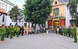 Toàn cảnh lễ xuất quân thực hiện các kế hoạch cao điểm bảo vệ Tết Nguyên đán