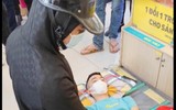 Toàn cảnh hành động đột nhập khống chế nhân viên bảo vệ cướp tài sản của siêu thị Điện máy Xanh