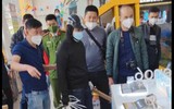 Toàn cảnh hành động đột nhập khống chế nhân viên bảo vệ cướp tài sản của siêu thị Điện máy Xanh