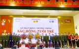 Hình ảnh đẹp trong chương trình “Sắc hồng tuổi trẻ” vì cộng đồng