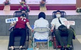 Hình ảnh đẹp trong chương trình “Sắc hồng tuổi trẻ” vì cộng đồng
