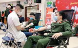Hình ảnh đẹp trong chương trình “Sắc hồng tuổi trẻ” vì cộng đồng
