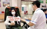 Hình ảnh đẹp trong chương trình “Sắc hồng tuổi trẻ” vì cộng đồng
