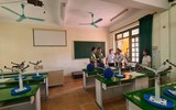 Kiểm tra công tác bảo vệ thi trước giờ G tại các điểm thi ngoại thành