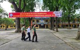 Kiểm tra công tác bảo vệ thi trước giờ G tại các điểm thi ngoại thành