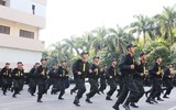 Hình ảnh đẹp tại lễ công bố quyết định thành lập Trung đoàn Cảnh sát Cơ động dự bị chiến đấu Công an thành phố Hà Nội