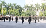 Hình ảnh đẹp tại lễ công bố quyết định thành lập Trung đoàn Cảnh sát Cơ động dự bị chiến đấu Công an thành phố Hà Nội