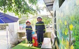 Hình ảnh đẹp người chiến sỹ Công an Thủ đô đồng hành cùng mùa thi tốt nghiệp THPT Quốc gia 2024