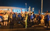 Hình ảnh đẹp lực lượng Công an phường Từ Liêm bảo đảm an ninh sự kiện lễ sơ duyệt sự kiện A80