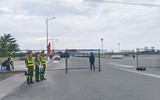 Hình ảnh đẹp lực lượng Công an phường Từ Liêm bảo đảm an ninh sự kiện lễ sơ duyệt sự kiện A80