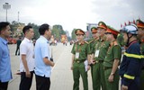 Hình ảnh ấn tượng của lực lượng Cảnh vệ trong lễ sơ duyệt sự kiện A80