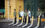 Hình ảnh ấn tượng của lực lượng Cảnh vệ trong lễ sơ duyệt sự kiện A80