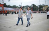 Hình ảnh ấn tượng của lực lượng Cảnh vệ trong lễ sơ duyệt sự kiện A80