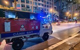 Sẵn sàng vào chốt trước giờ phương tiện, khí tài di chuyển về khu vực Tổng duyệt A80