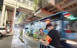Sẵn sàng vào chốt trước giờ phương tiện, khí tài di chuyển về khu vực Tổng duyệt A80