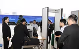 Hình ảnh lực lượng Cảnh vệ tham gia bảo vệ Lễ mở ký Công ước của Liên hợp quốc về phòng chống tội phạm mạng