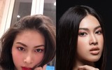 Bất ngờ với nhan sắc thí sinh “Hoa hậu Việt Nam 2020” sau khi trang điểm 