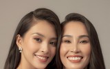 Tiểu Vy lưu lại hình ảnh tuổi thanh xuân cùng mẹ