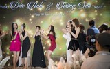 Những hình ảnh hiếm hoi về đám cưới của Á hậu Tường San