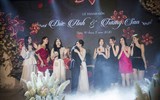 Những hình ảnh hiếm hoi về đám cưới của Á hậu Tường San