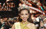Khoảnh khắc đẹp của Thùy Tiên khi đăng quang 