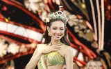Khoảnh khắc đẹp của Thùy Tiên khi đăng quang 
