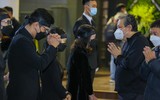 Những hình ảnh nghẹn ngào tại lễ tang nhạc sĩ Phú Quang 